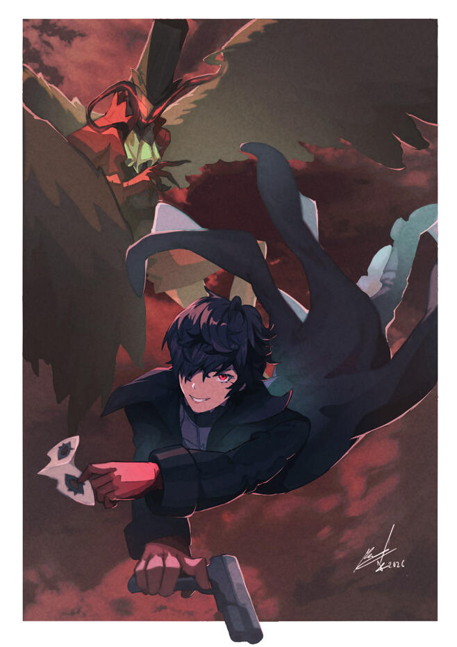 Joker Persona 5 Fanart