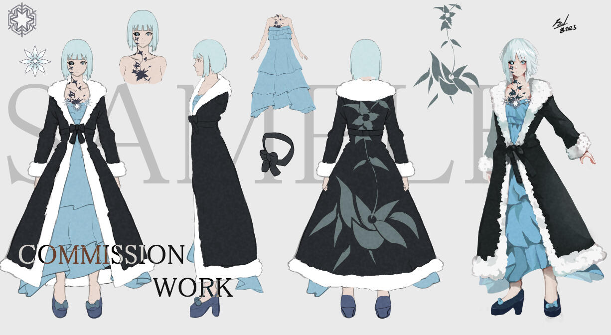 Character sheet commission